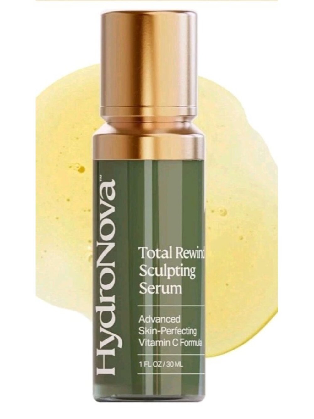 HydroNova Total Rewind Sculpting Serum, Advanced Vitamin C Formula, 1oz / 30ml